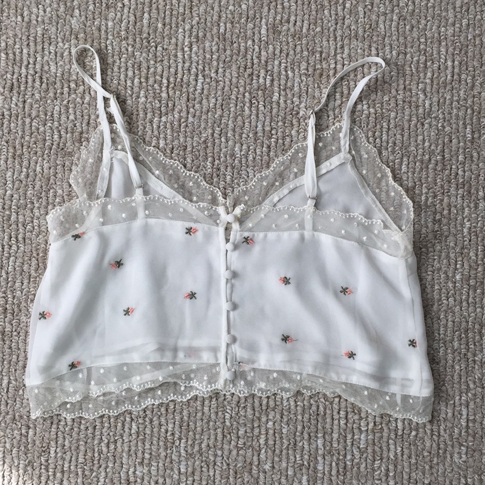 Honey Punch embroidered lace tank - Picture 2 of 3